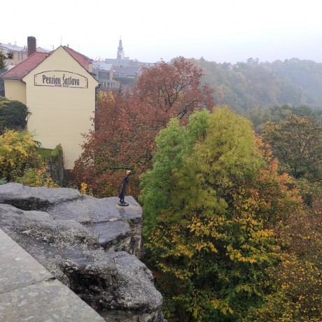01a Nové Město n. M. – socha Alegorie Metuje od akad. sochaře Olbrama Zoubka