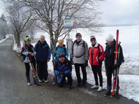 Naše lyžařská skupina