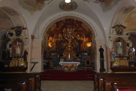  Kostel na Křemešníku - interiér  