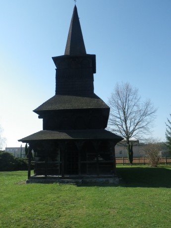 Dřevěný kostelík v Dobříkově