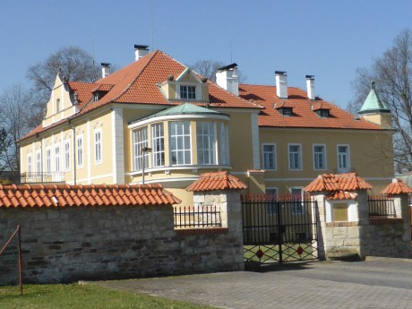 Ratbořský zámek - přestaven arch. Janem Kotěrou 