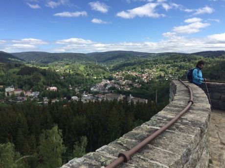 Tanvald z vyhlídky Terezínky I